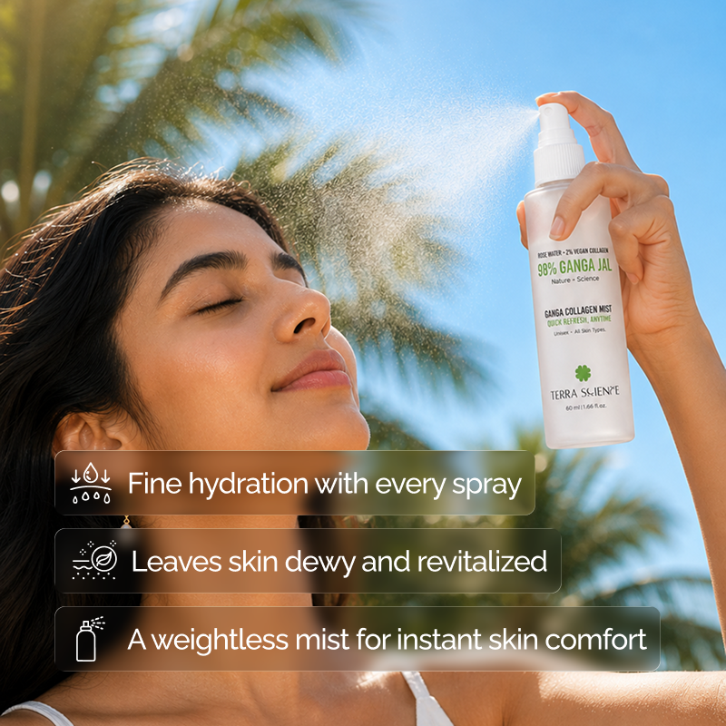 Ganga Collagen Mist – Your Instant Skin Refresh